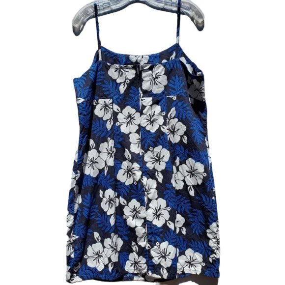 Vintage Hawaiian Dress Shannon Marie Floral Print Vacation Beach Tropical Y2K - Picture 5 of 15